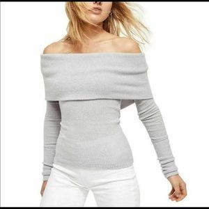 Leith off the shoulder sweater